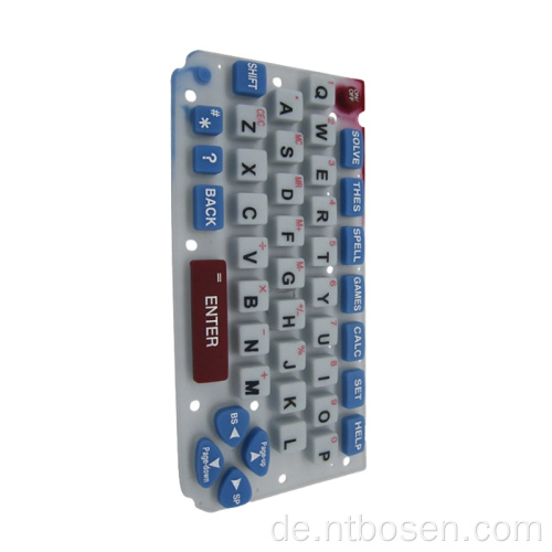 Benutzerdefinierte Fernbedienungssteuer -Silikon -Gummi -Tastatur Tastatur